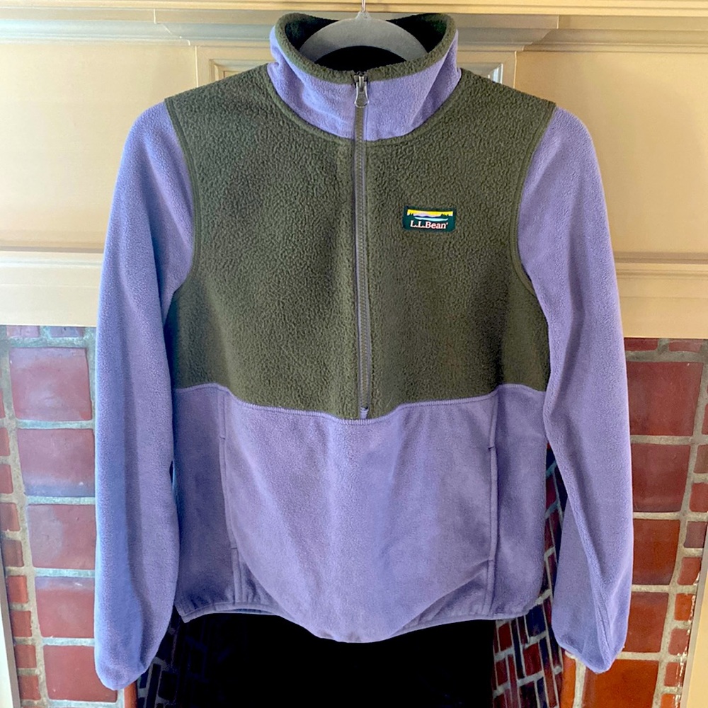 LLBean Signature Sherpa Fleece Quarter-Zip